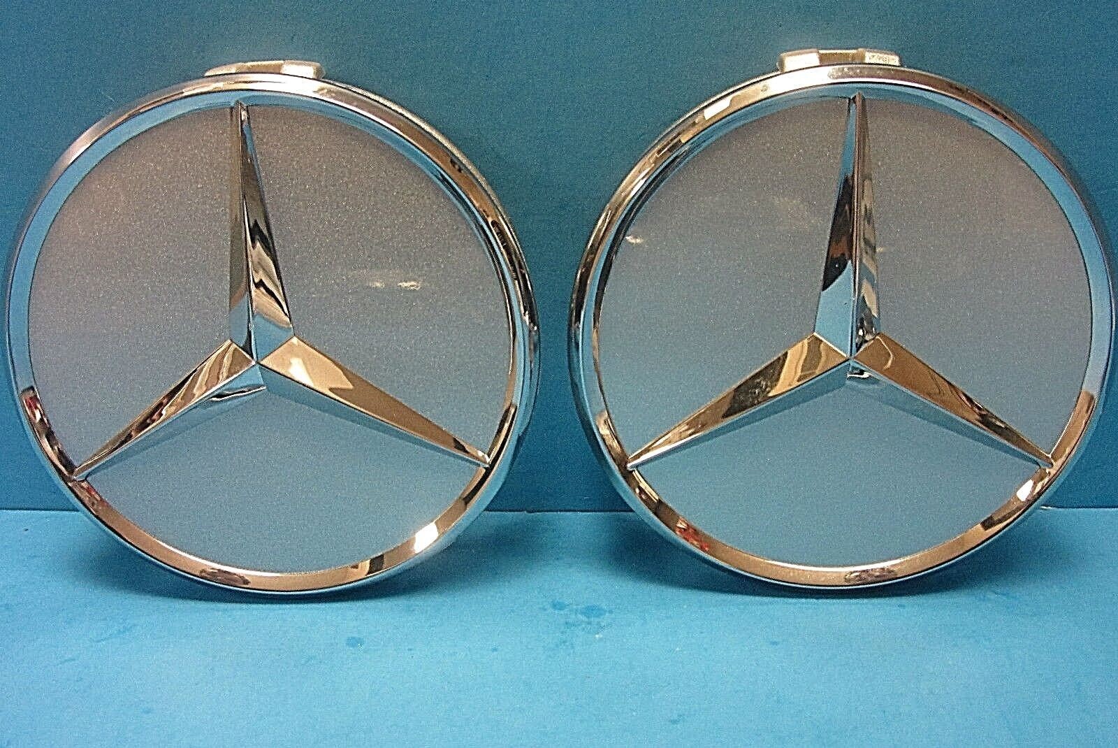 Set of 4 Genuine Wheel Hub Cap for Mercedes Benz Star Alloy Wheel Silver