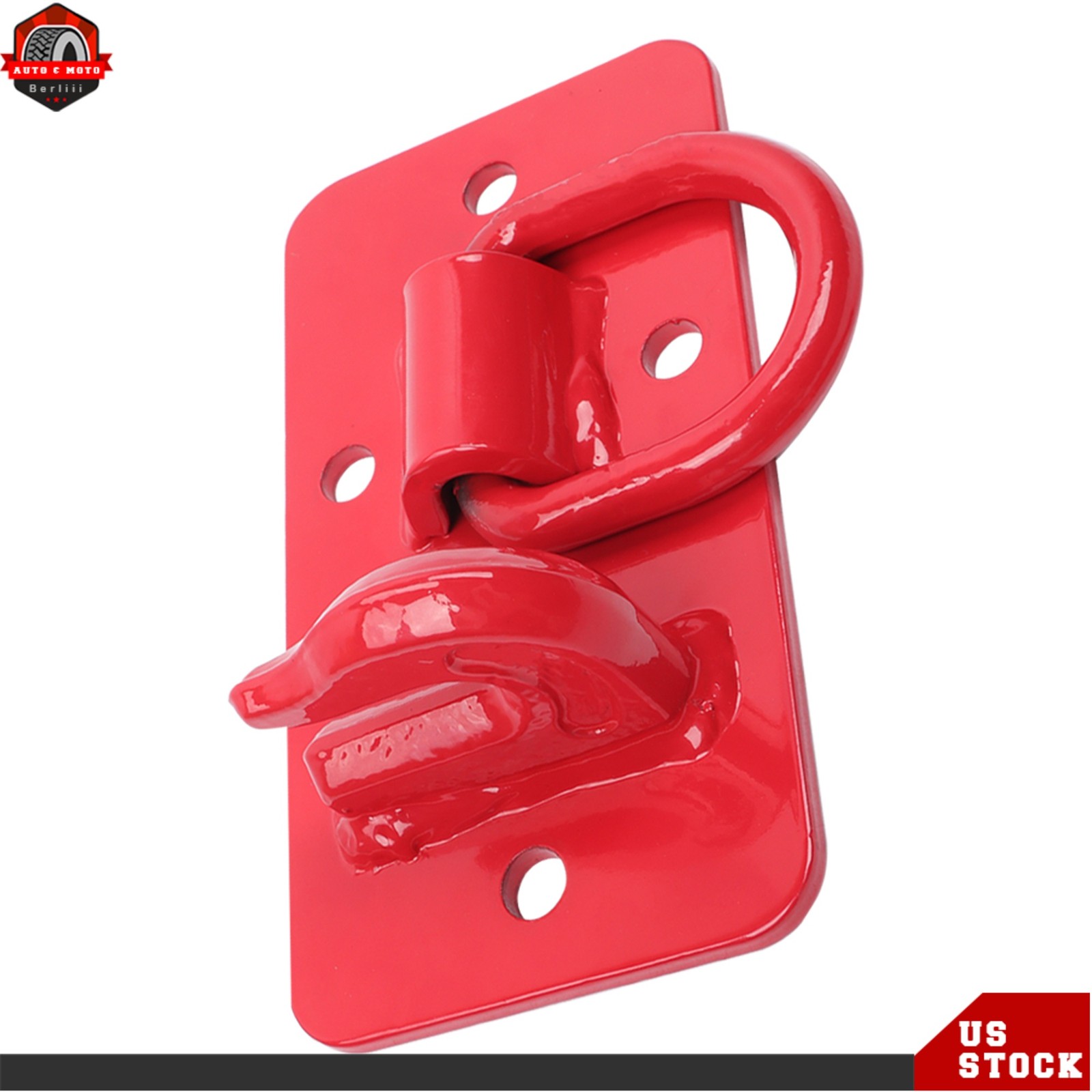 3/8″ Tractor Bucket Hooks Grade 70 Forged Steel 2 Pack Bolt On Grab Hooks Heavy