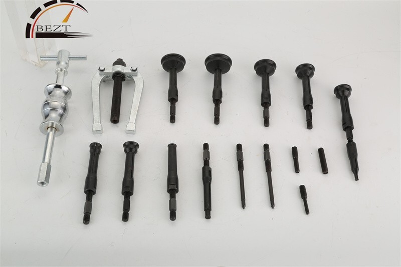 Inner Bearing Puller Blind Hole Internal Kit Slide Hammer Remover Tool 16PCS RED