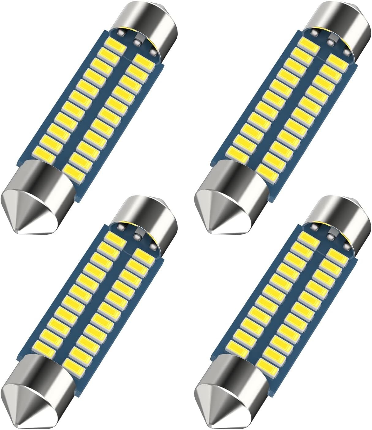 578 Led Bulb 211-2 41mm 42mm 1.65in for Car Map Light Dome Light, 6000k White…