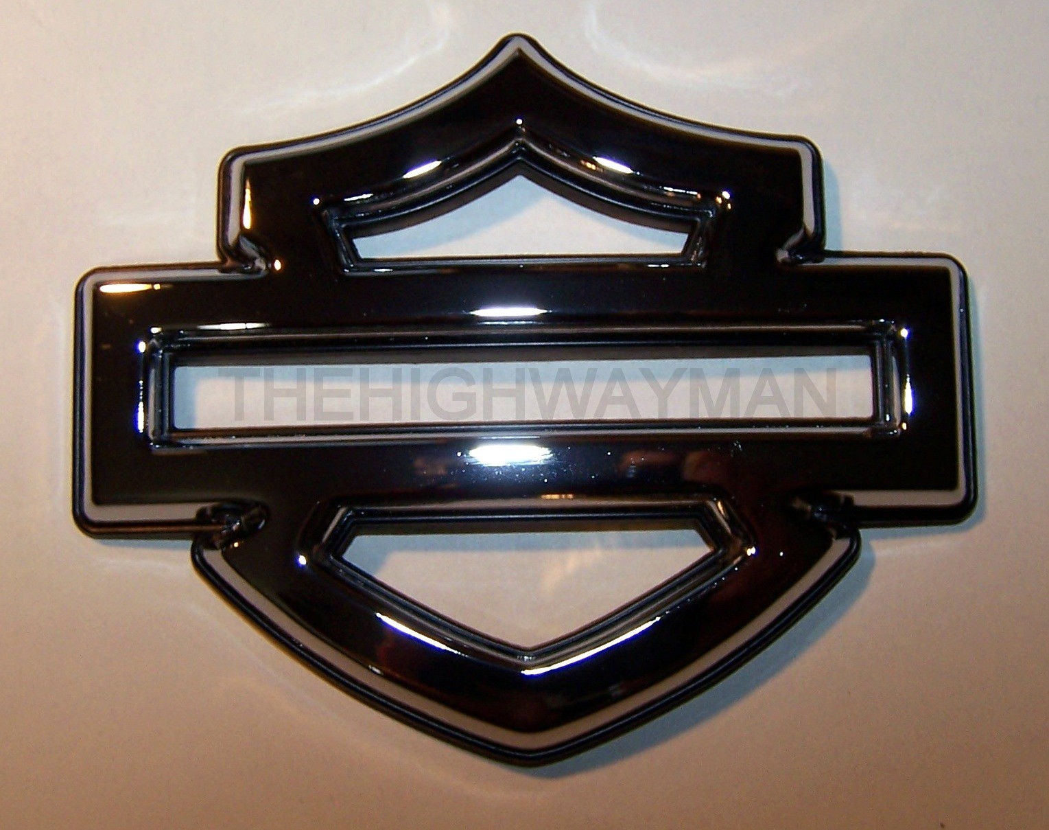 2Pcs Set Chrome Double Layer CVO Custom Tank Emblems Badges 5 or 6 Gal