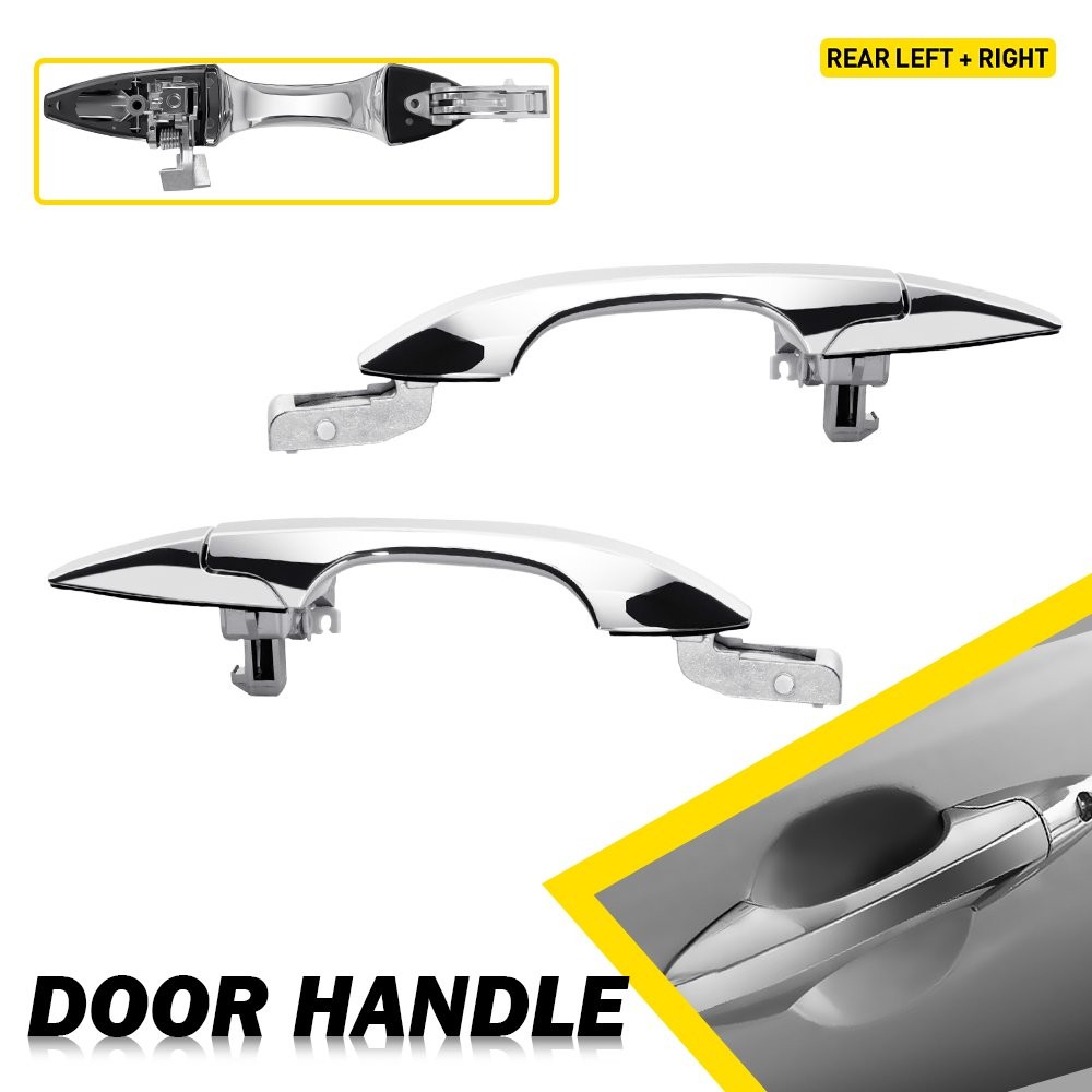 Exterior Rear Left Right Door Handle For 2007 08-13 Acura MDX Base AC1311107 EJ