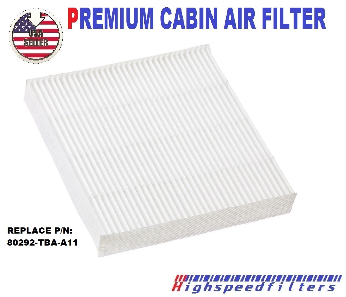 PREMIUM CABIN AIR FILTER For NEW HONDA CLARITY Replace 80292-TBA-A11