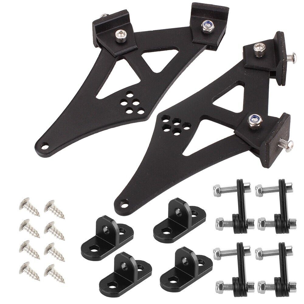 Spoiler Mount Brackets 5″ Universal Car CNC Aluminum Alloy Rear Wing Trunk Tail