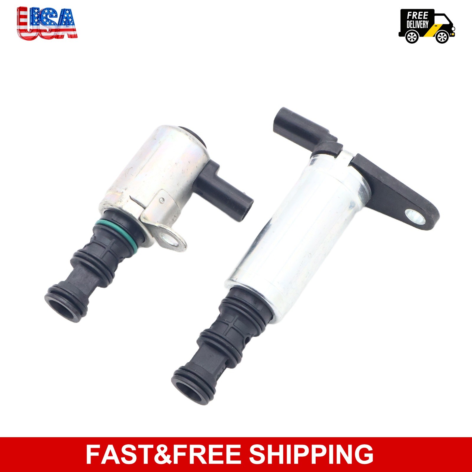 2‑Piece Variable Valve Timing Solenoid Fits Jeep Grand Cherokee Wrangler 3.6L V6