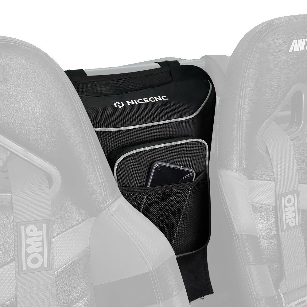 NICECNC UTV Cab Center Storage Bag For POLARIS RZR 900 RZR 570 S 800 XP 1000