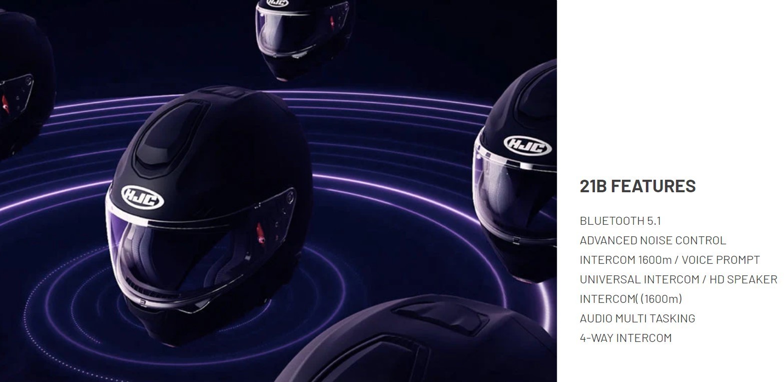 SMART HJC 21B SENA Bluetooth Communication System for HJC Helmets- SP132