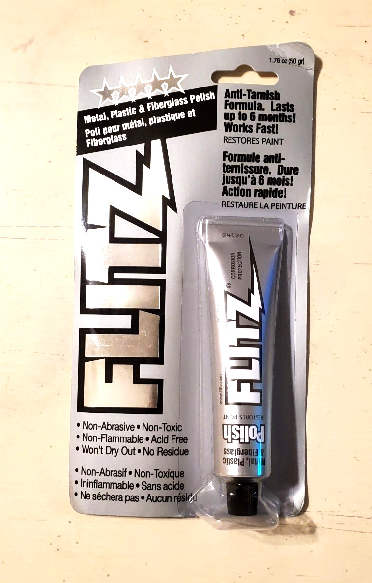 Flitz Metal Polish Cleaning Waxing Paste 1.76 oz. Tube – Single, 3pk, 6pk