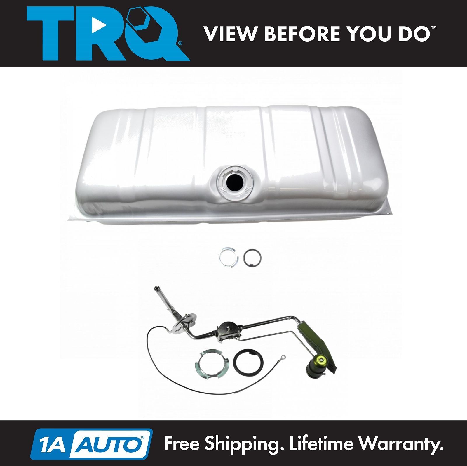 TRQ Fuel Gas Tank & Sending Unit Kit 20 Gallon Set for Bel-Air Biscayne Impala