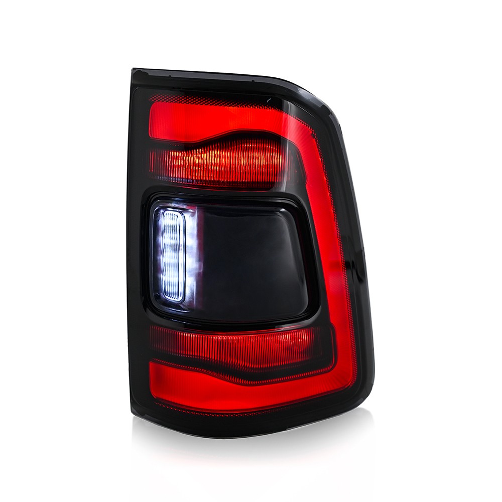 Full LED Tail Light For Dodge RAM 1500 2019 2020 2021 2022 2023 2024 Rear Lamp