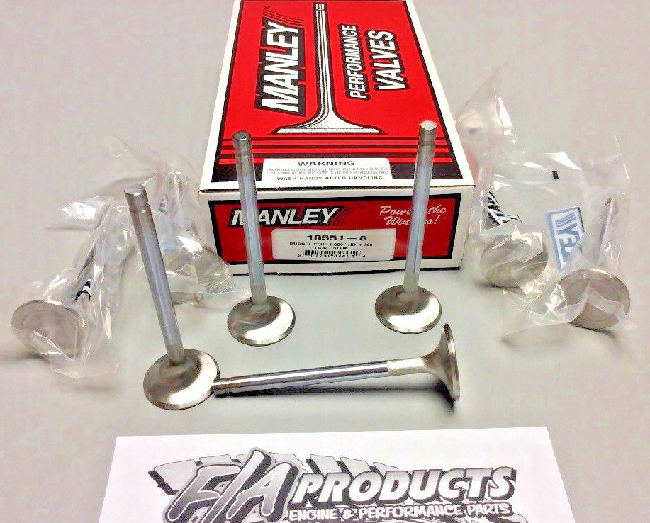 Manley 10551-8 1.60″ Small Block Chevy Budget Performance Exh. Valves Set Of 8