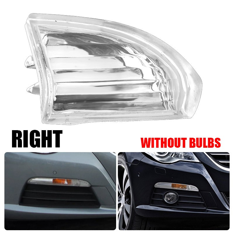 Front Left & Right Turn Signal Light Shell 3C8807717 3C8807718 For VW Passat CC