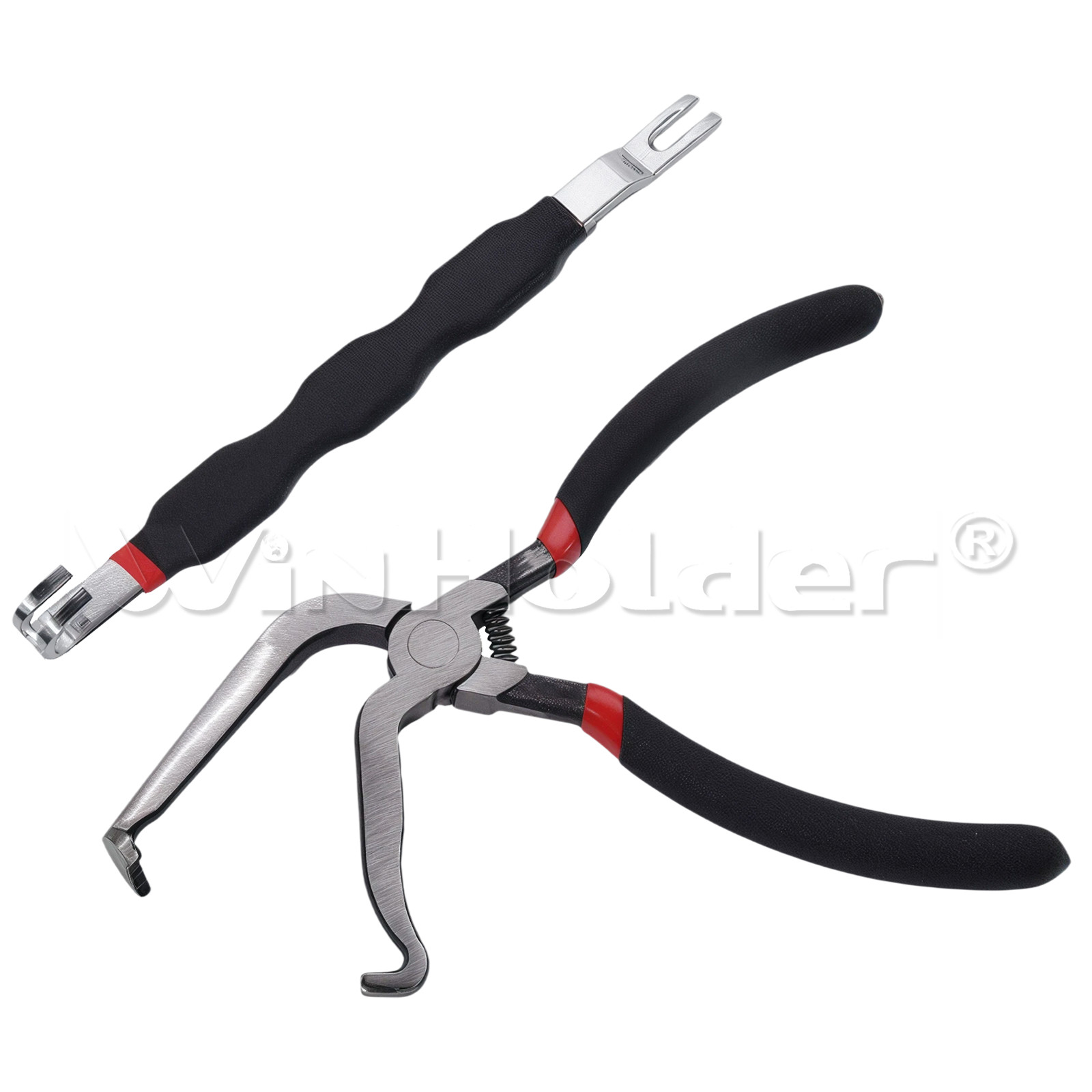 3Pc Fuel Line Pliers Petrol Clip Pipe Hose Release Disconnect Quick Removal Tool