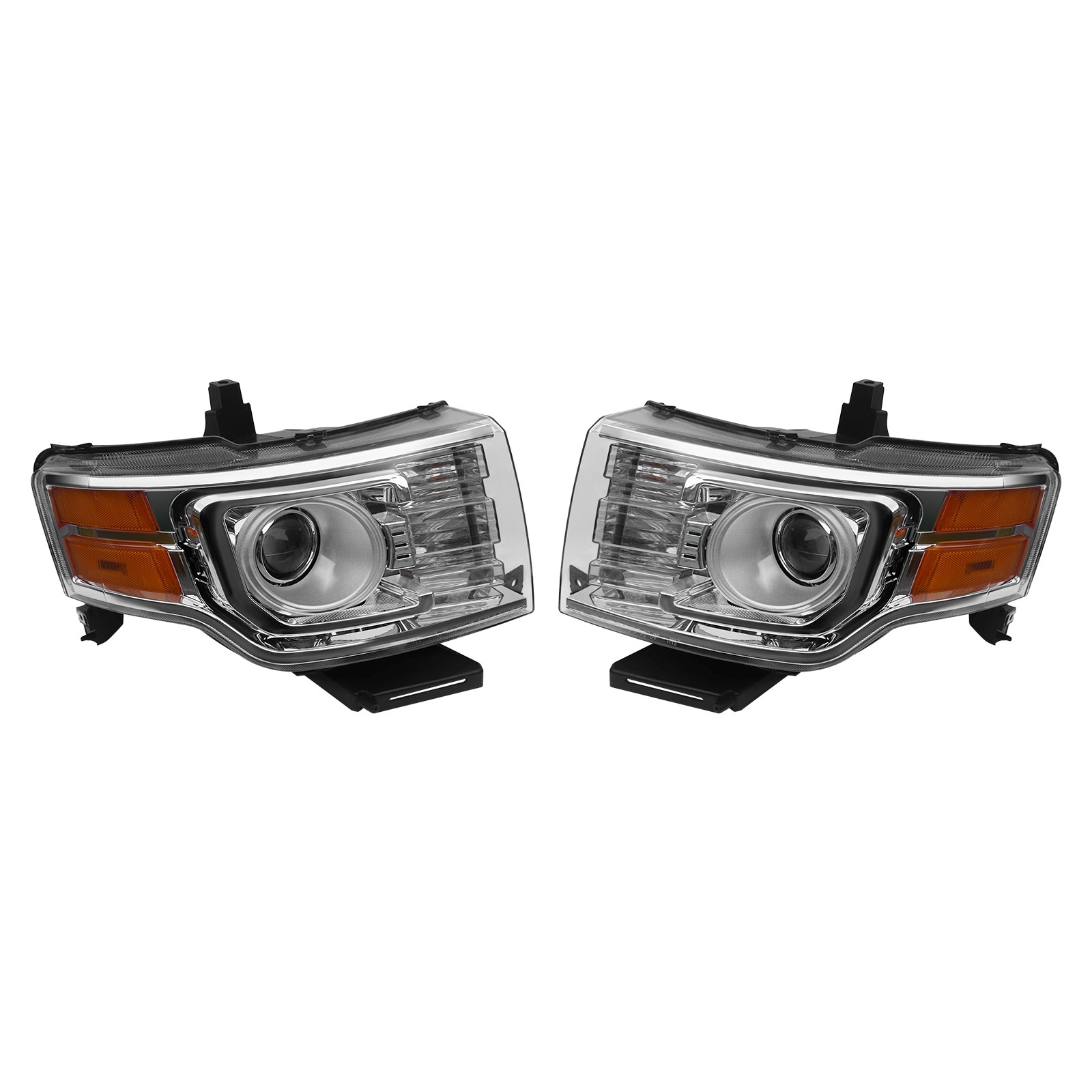 1 Pair HID XENON Headlight Set For 2009-2012 Ford Flex Limited /Titanium USA NEW
