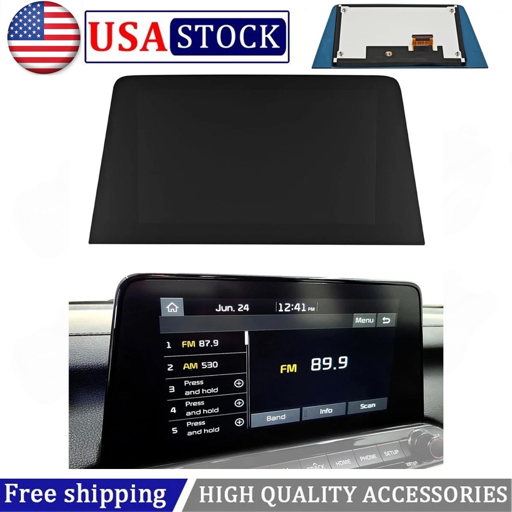 8″ LCD Display Touch Screen For 2019- 2021 Kia Forte Nav Radio 96160M7070WK US