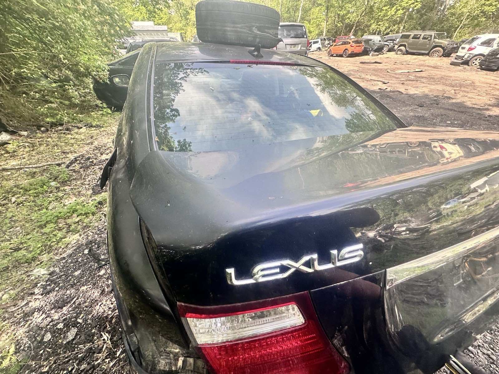 2007-2009 LEXUS LS460 LS460L TRUNK LID ASSEMBLY DARK BLUE OEM (8U0) ?