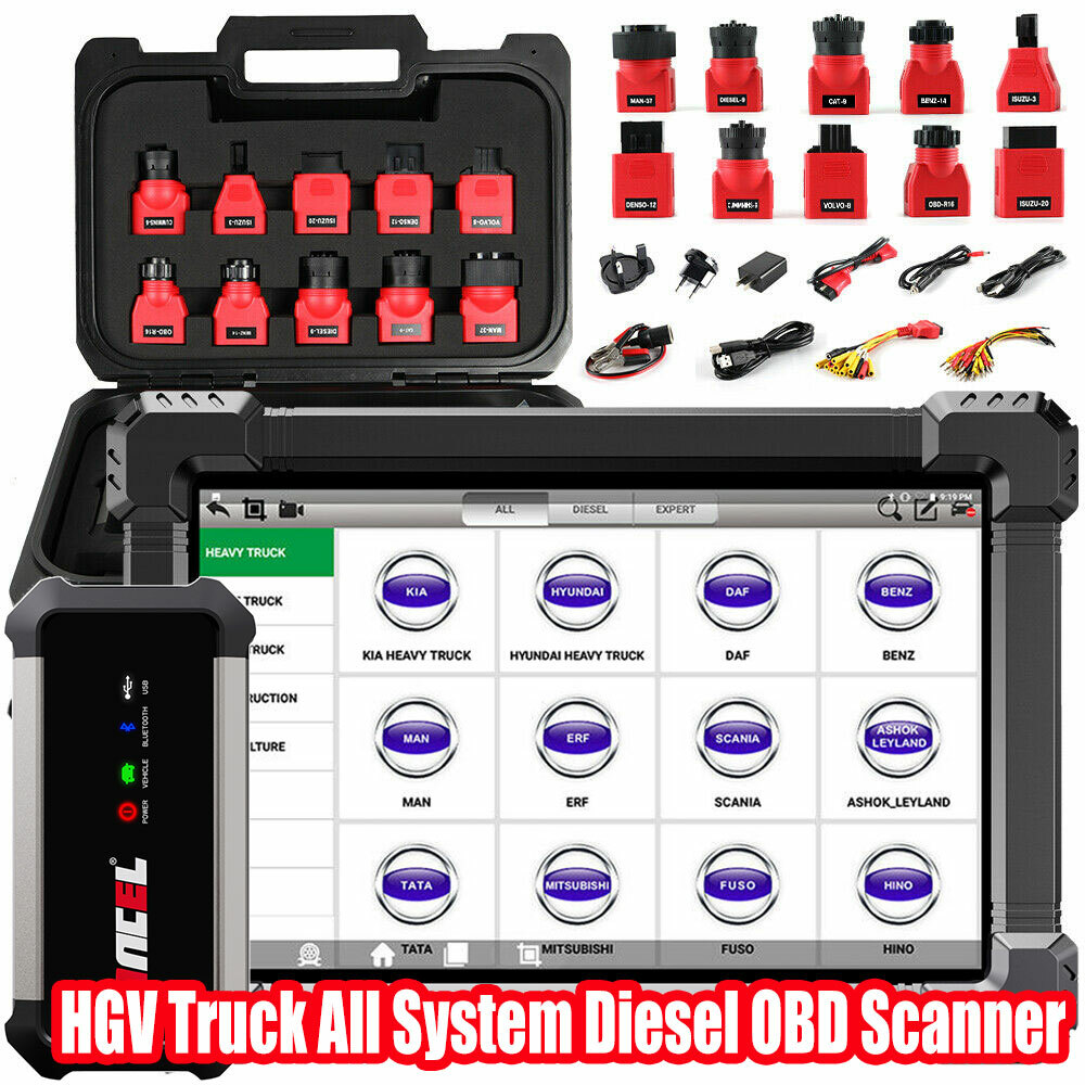 ANCEL X7 HD Heavy Duty Truck Diagnostic Tool OBD All System Scanner DPF For MAN