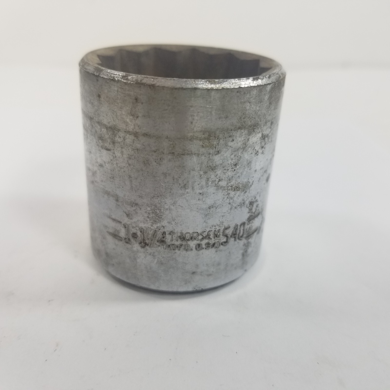 Thorsen USA 540 1-1/4 In SAE 1/2” drive 12 Point socket Vintage