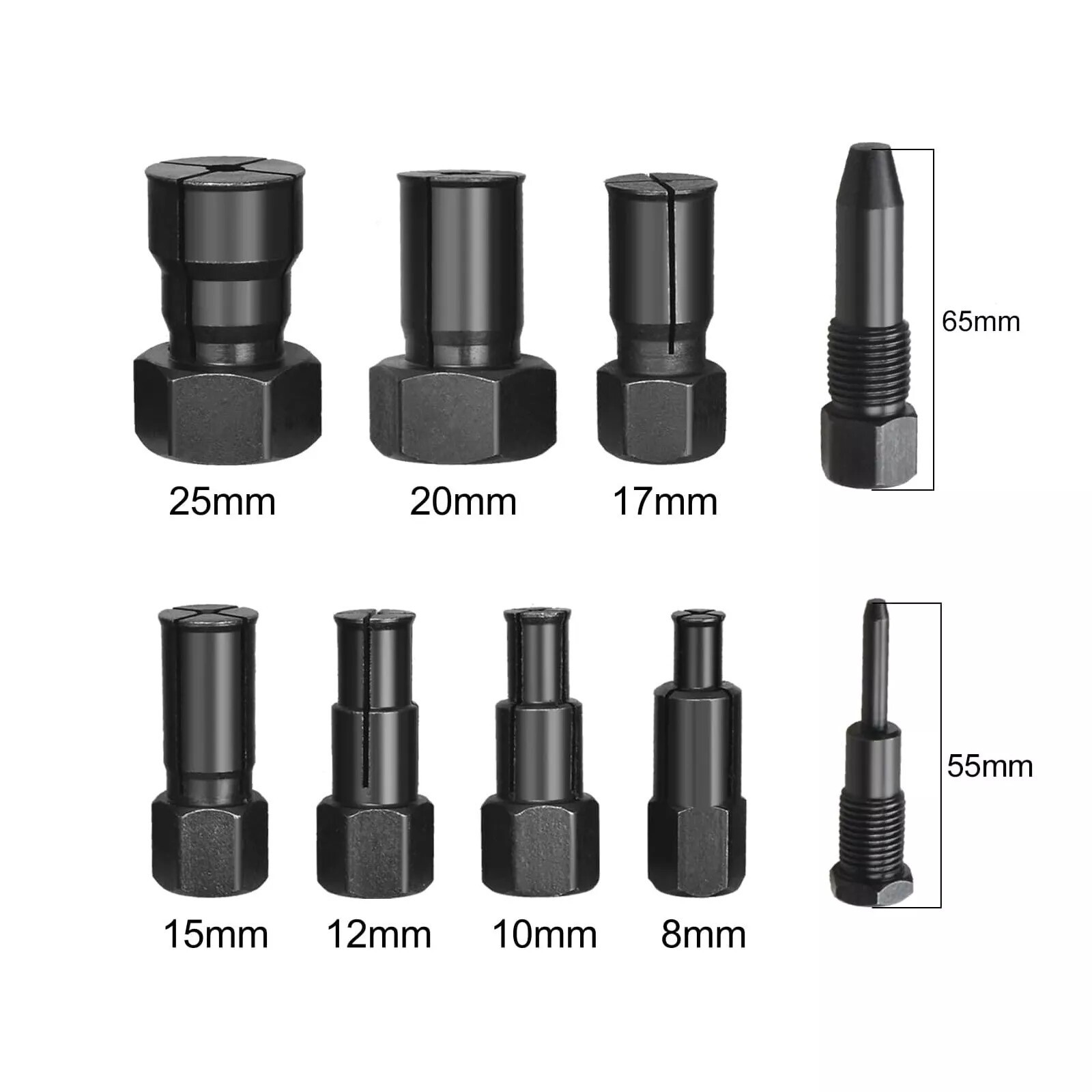 8-25mm Motorcycle Internal Bearing Puller Tool Kit Blind Hole Bearing Puller Set