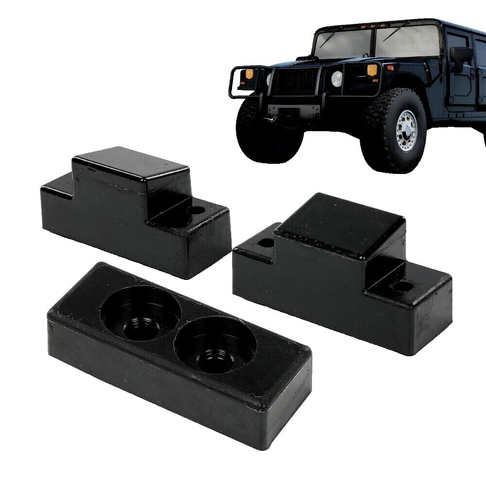 HMMWV HOOD BUMPER SET 3 pcs 12338896 + 1233888 HUMVEE M998 M1151 M1152