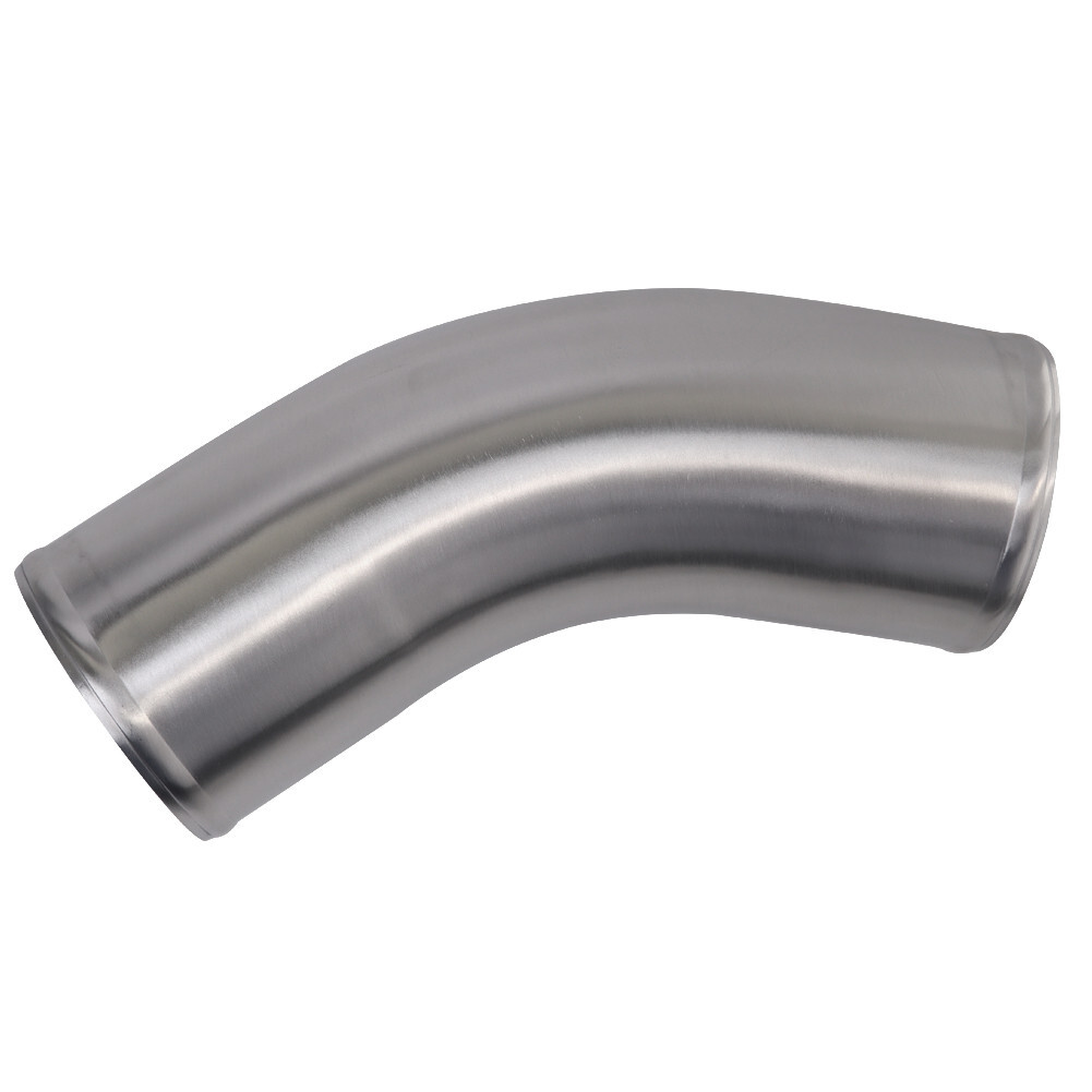 45 Degree 89mm 3.5″ inch Aluminum Intercooler Intake Pipe Piping Tube hose 30cm