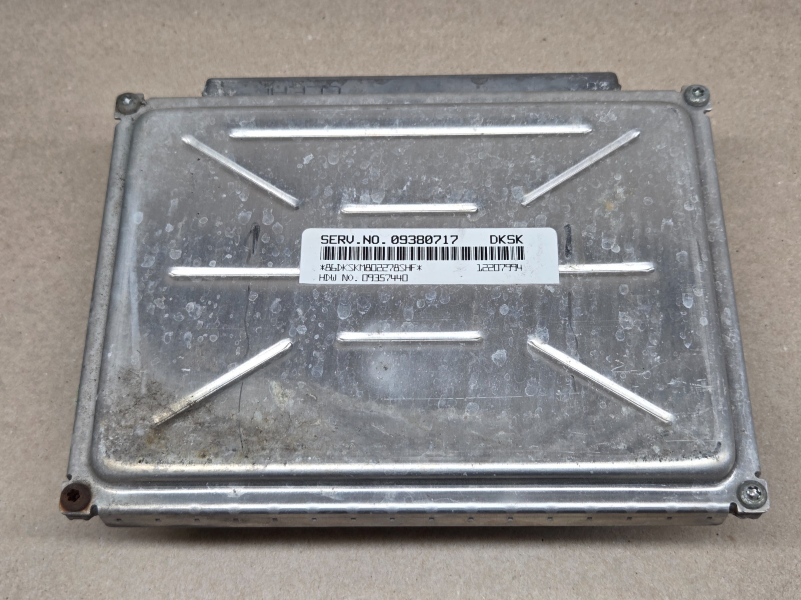 2000-02 GM Pontiac ECM Engine Control Module Computer PCM 09357440 09380717