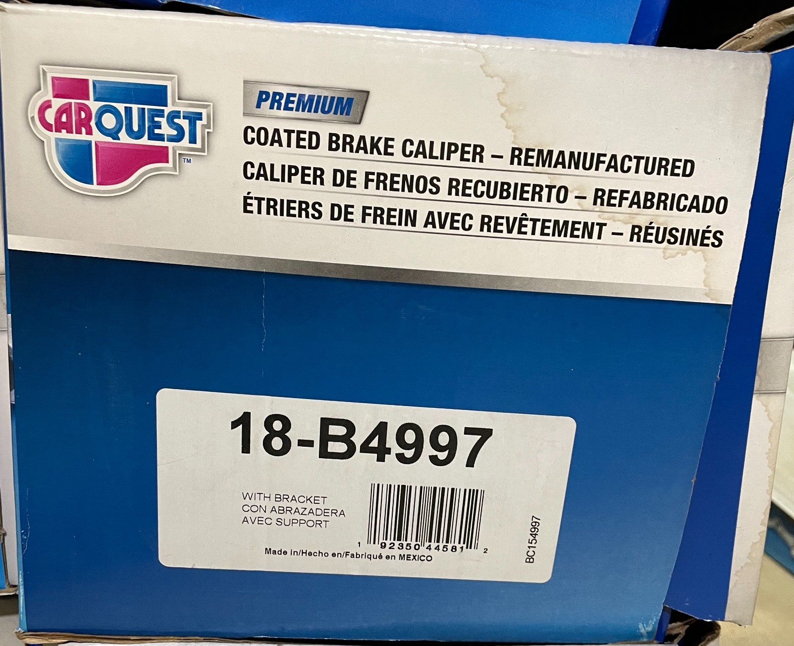 Brake Caliper 18-B4997 Front Left wBracket For 2005-12 Ford F-350/450 Super Duty