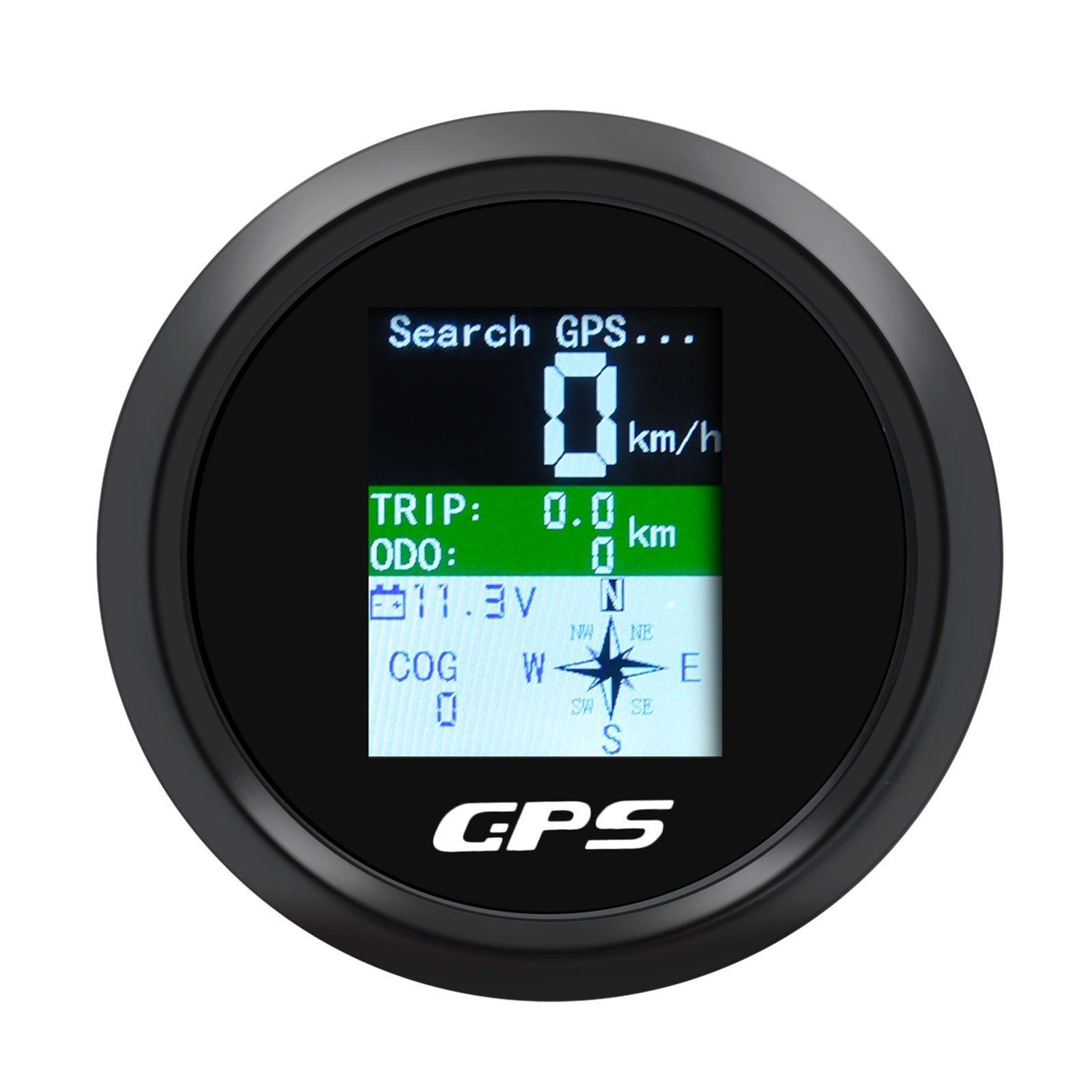 85MM LCD Digital GPS Speedometer Odometer Gauge for Marine Boat ATV Car Truck US
