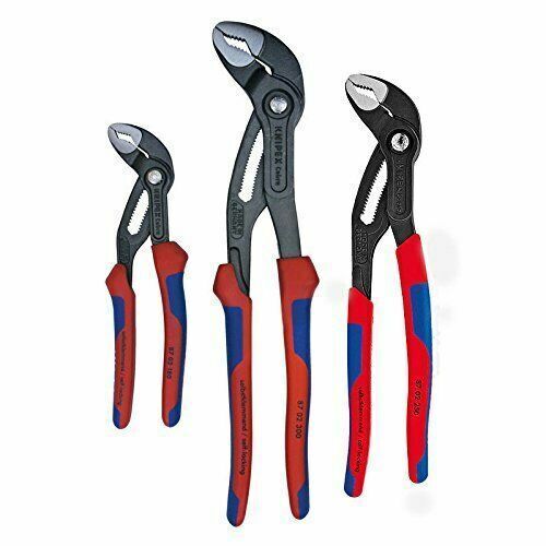 Knipex Tools 9K008005US Us 3Pc Cobra® Comfort Grip Pliers Set Brand New!