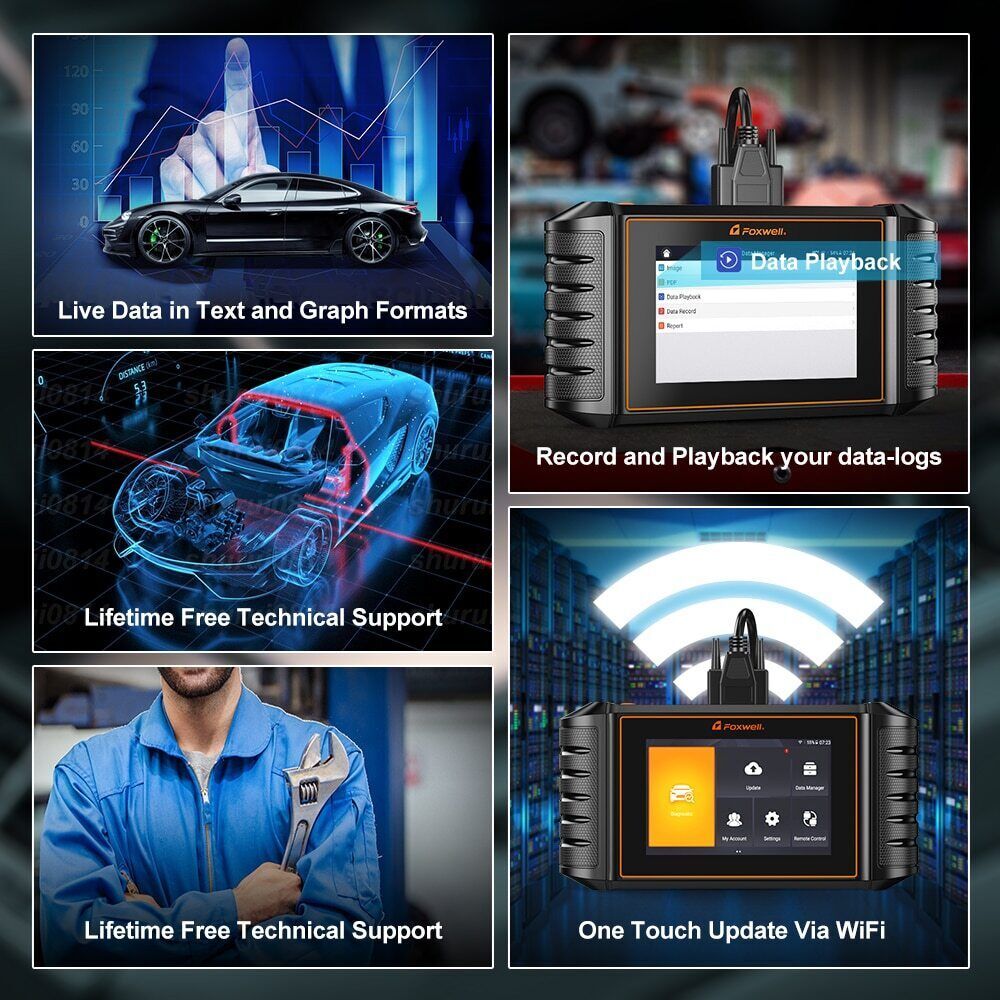 For FERRARI All System Bidirectional Diagnostic Scanner ABS Bleeding Oil TPMS