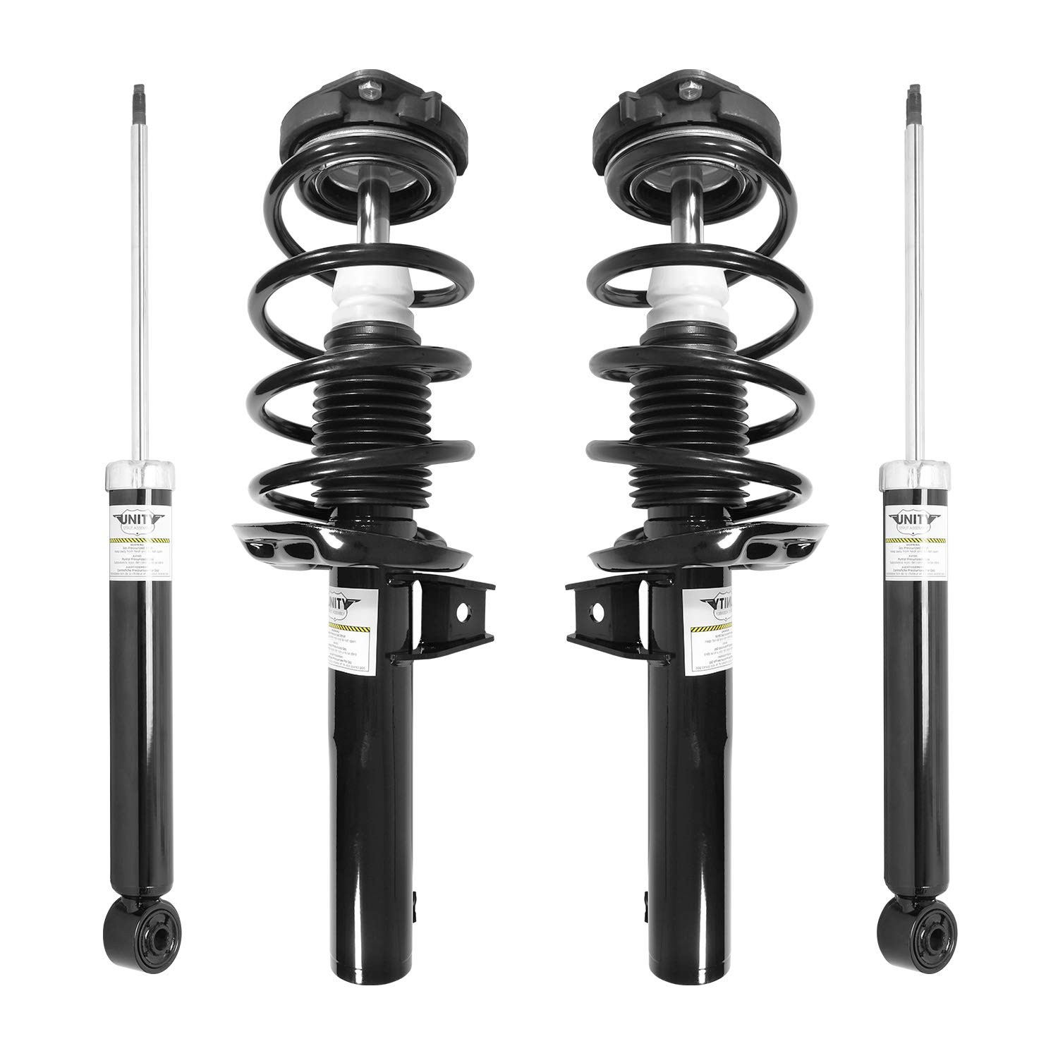 UNITY AUTOMOTIVE 4-11060-257020-001 4 Wheel Complete Strut Assembly