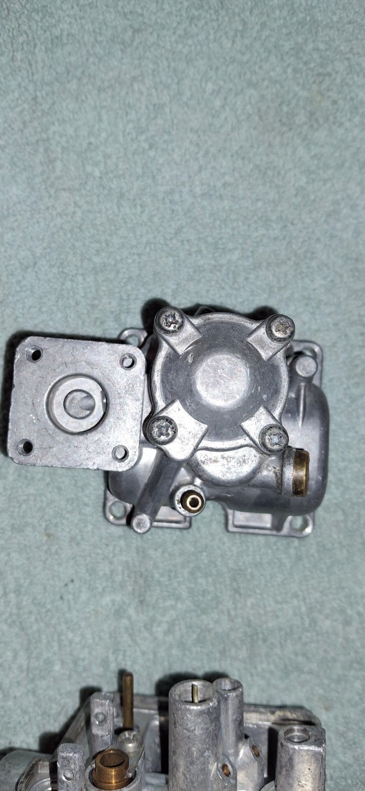 OEM YAMAHA SR500 PARTS CARBURETOR CARB MISSING PARTS MIKUNI 2J2