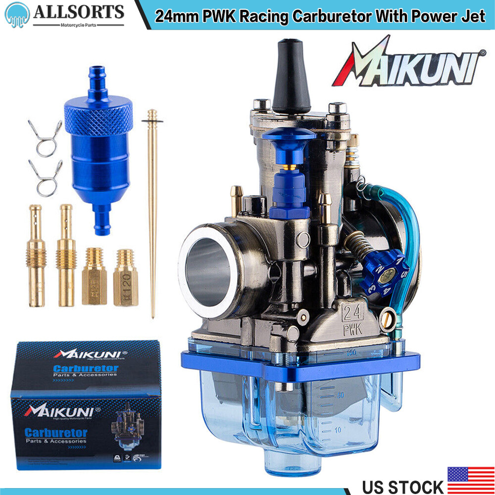 PWK 24 mm Carburetor Jets For KTM Honda SUZUKI Dirt Pit Bike Scooter ATV Kart