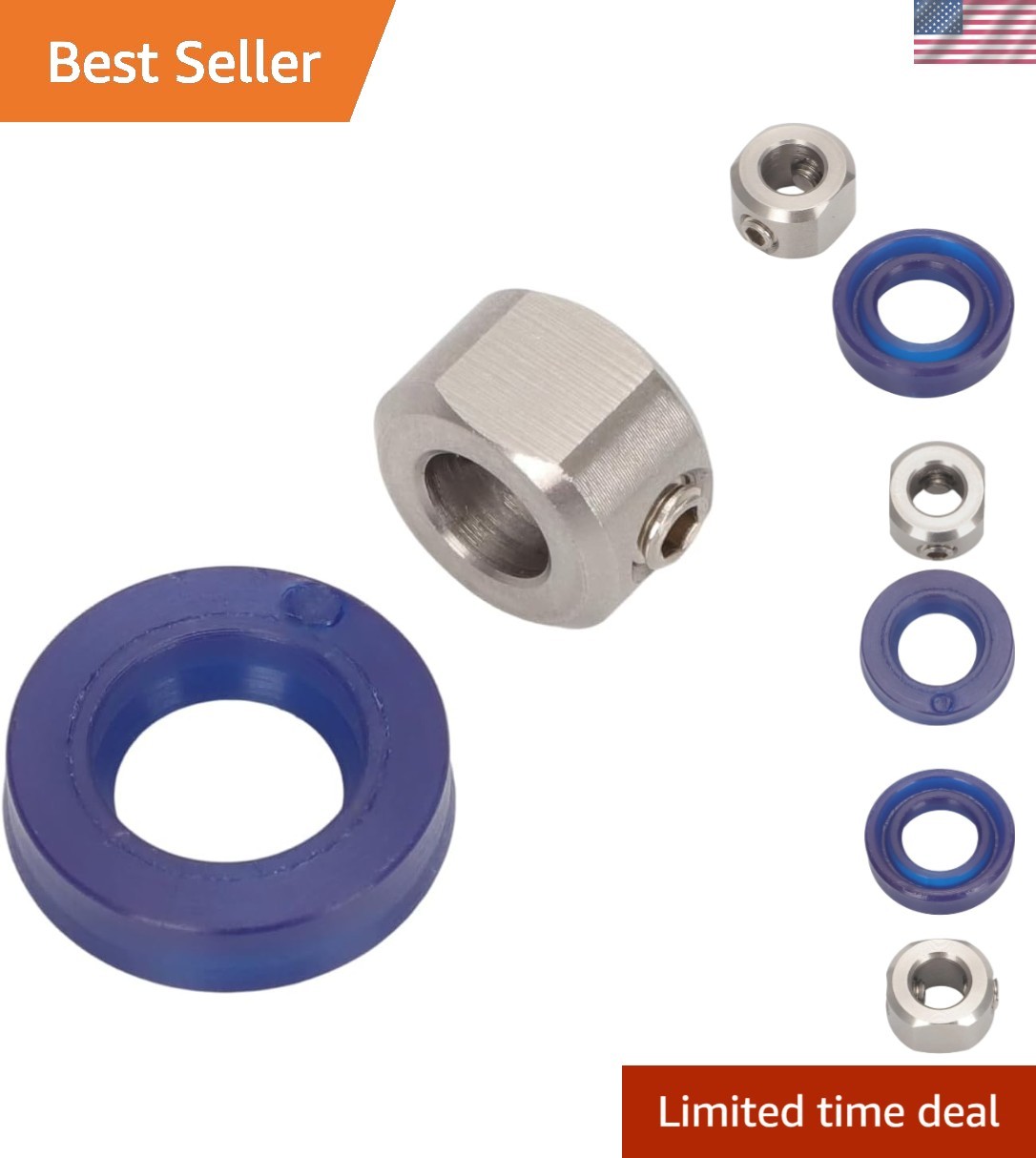 Rubber & Stainless Steel Seal Kit for R230 SL & SLK | Prevent Hydraulic Leaks