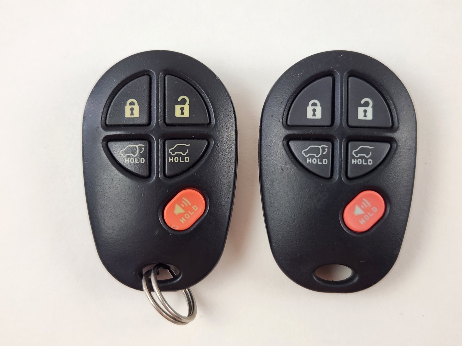 ORIGINAL LOT OF 2 TOYOTA HIGHLANDER 10-13 OEM KEY LESS REMOTE CONTROL FOB 315MHz