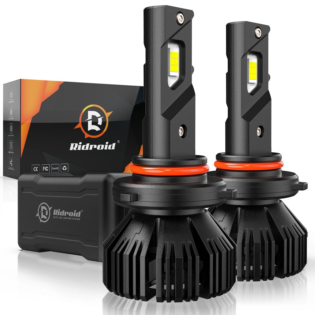 CANBUS 9005 LED Headlight Super Bright Bulbs Kit White 24000LM High/Low Beam HB3