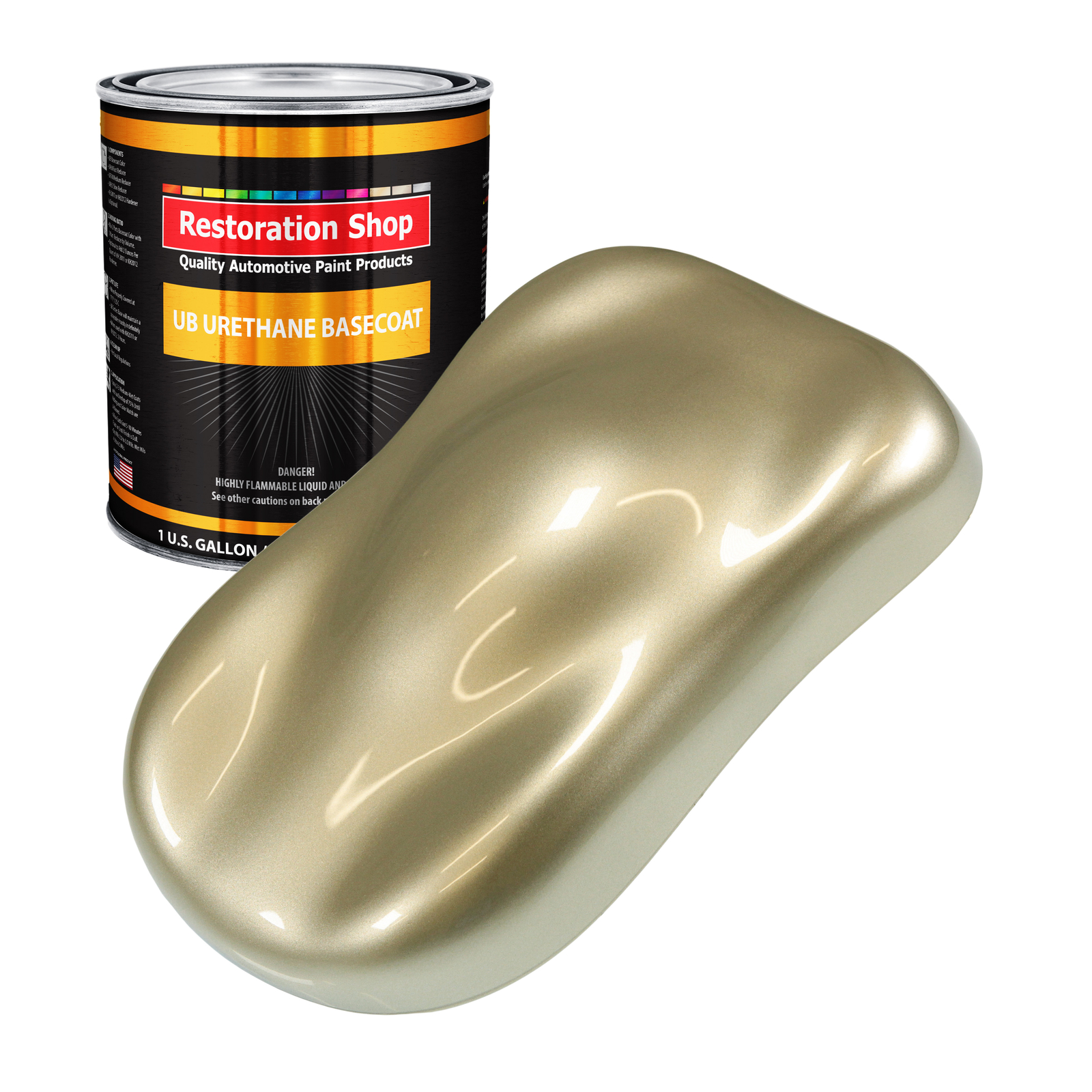 Champagne Gold Metallic 1 Gallon URETHANE BASECOAT Car Auto Body Paint