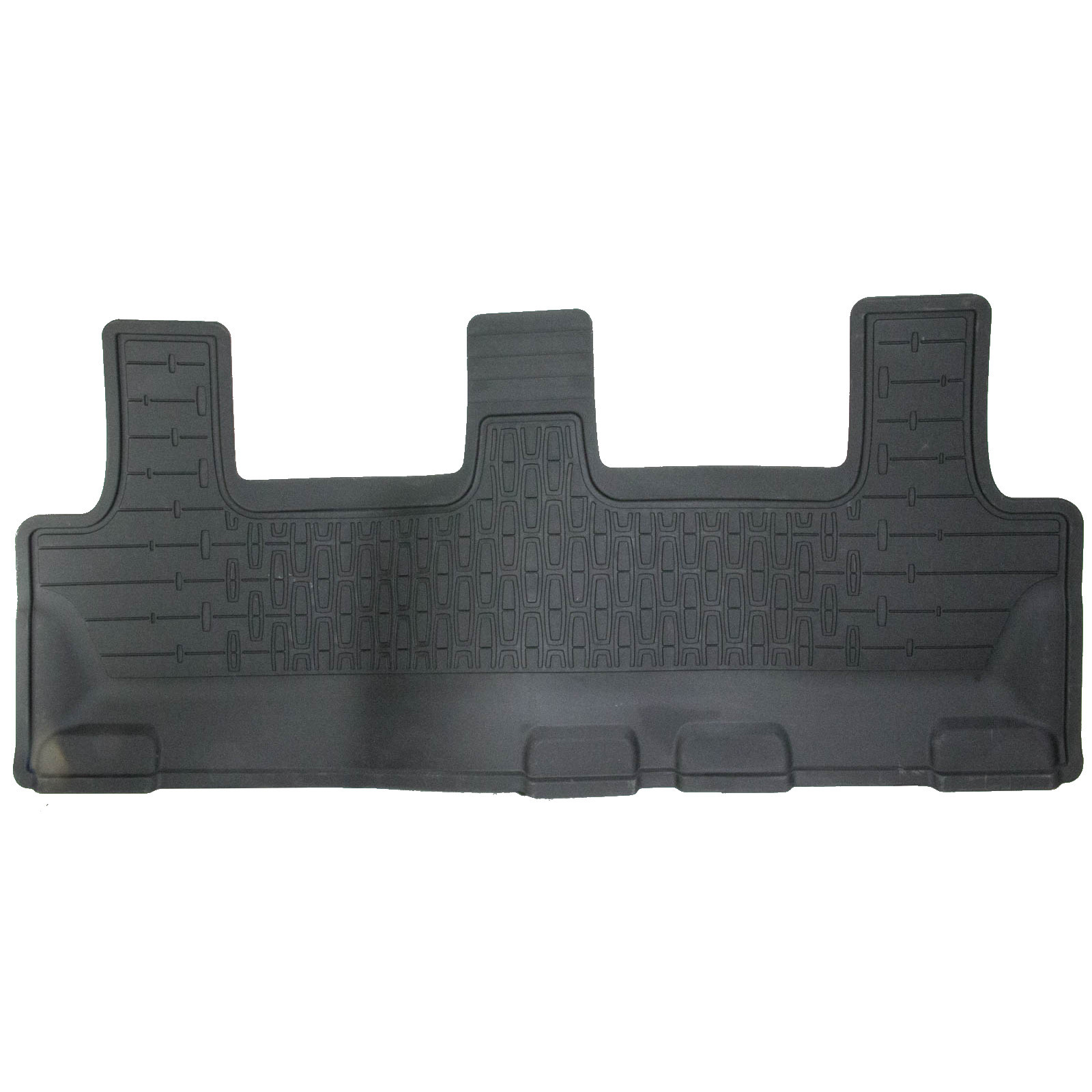 OEM NEW 2018-2024 Lincoln Navigator All-weather Third Row Floor Mat Black Rubber