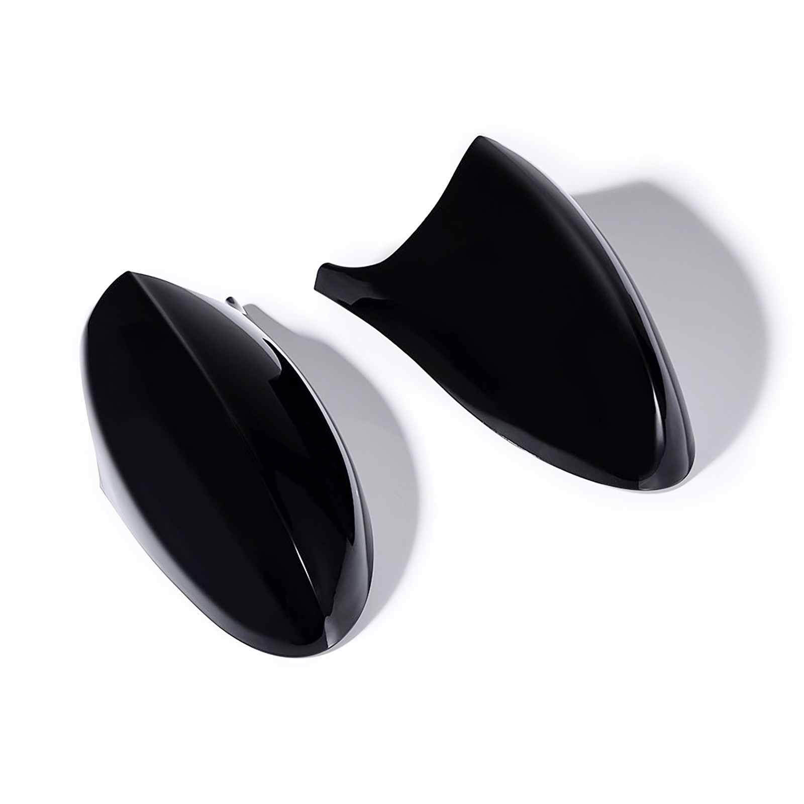Pair For BMW E90 E91 E92 E93 PRE-LCI Gloss Black M3 Style Side Mirror Cover Caps