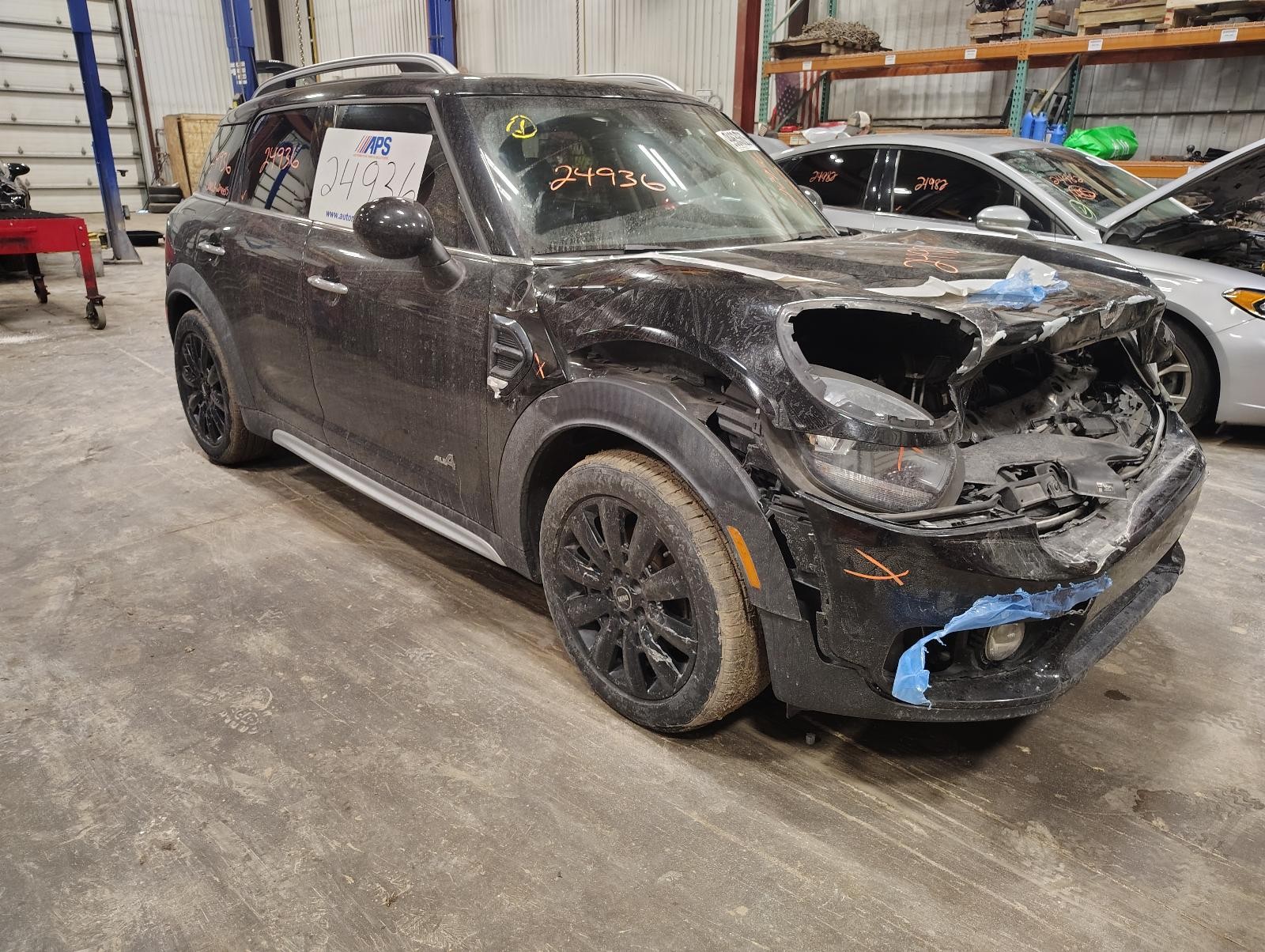 Used Left Door Mirror fits: 2017 Mini Countryman w/o automatic dimming painted c