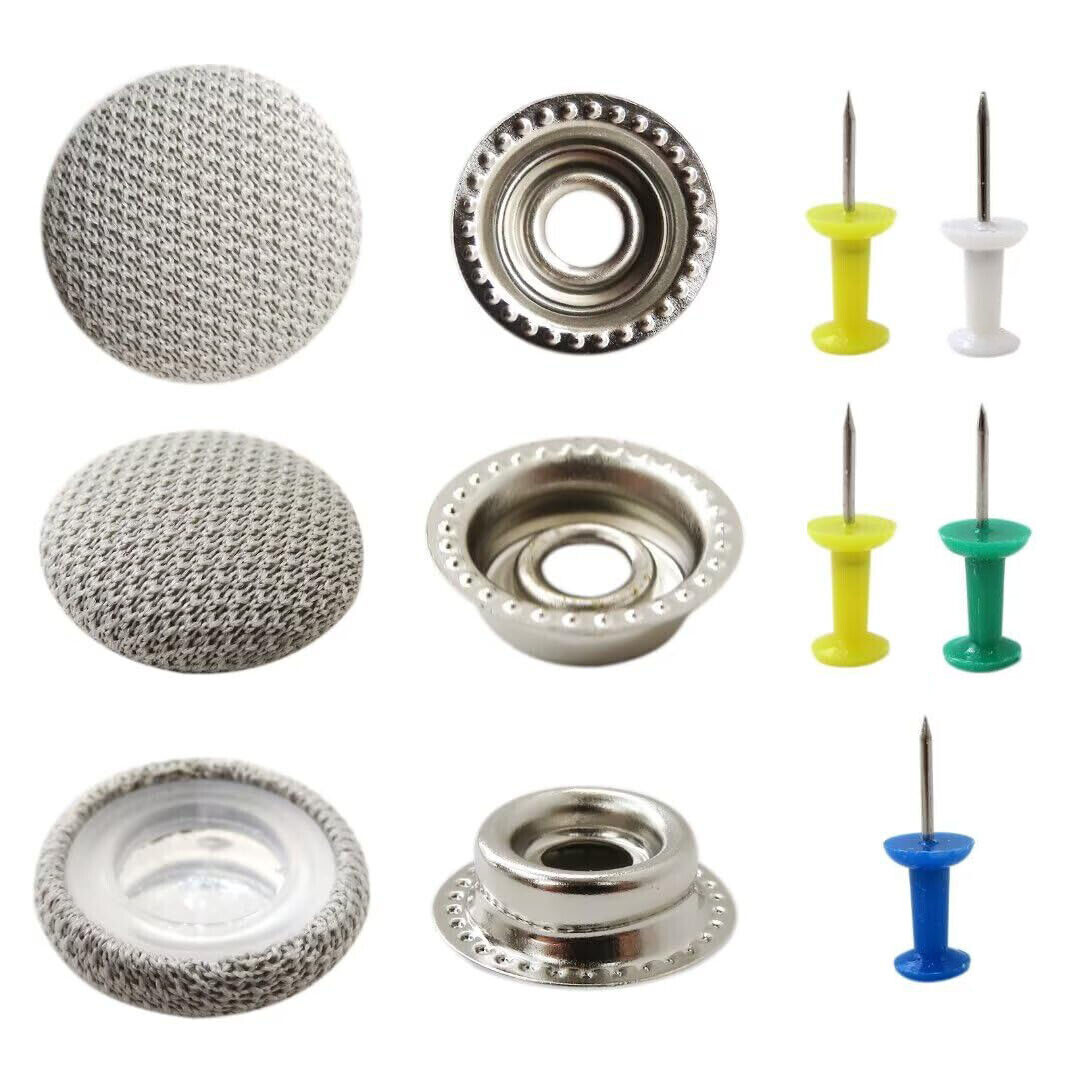 60PCS Car Roof Liner Ceiling Kit Repair Buckle Sagging Headliner Pins Rivet Snap