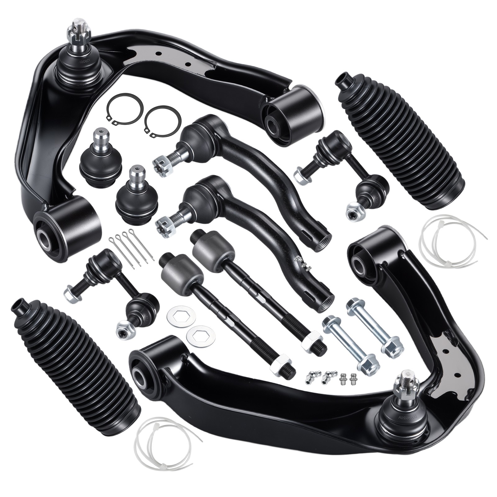 Front Upper Lower Control Arms Sway Bars For Nissan Frontier Pathfinder Xterra