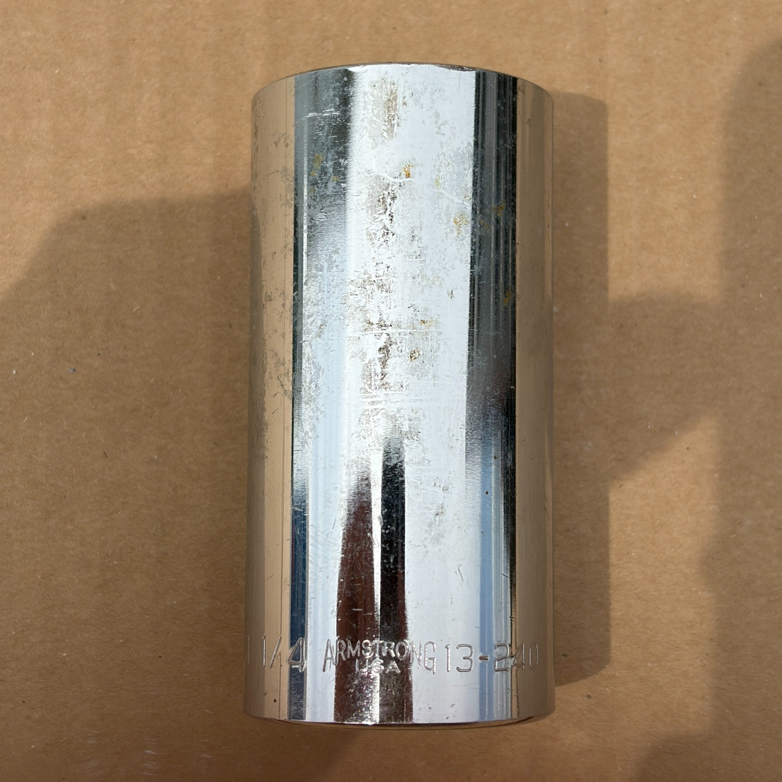 Armstrong 3/4″ DRIVE 1-1/4″ Deep SOCKET 6 pt USA 13-240