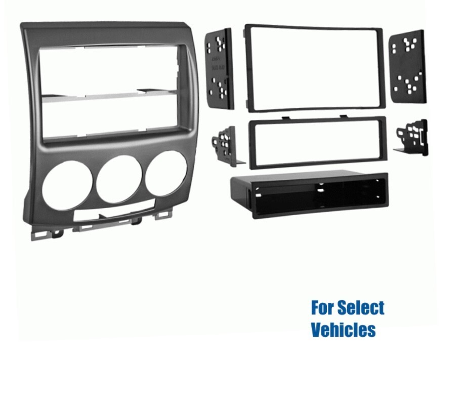 Car Stereo Radio Install Dash Trim Kit for 2006-2010 Mazda 5 Mazda5- No OE NAV