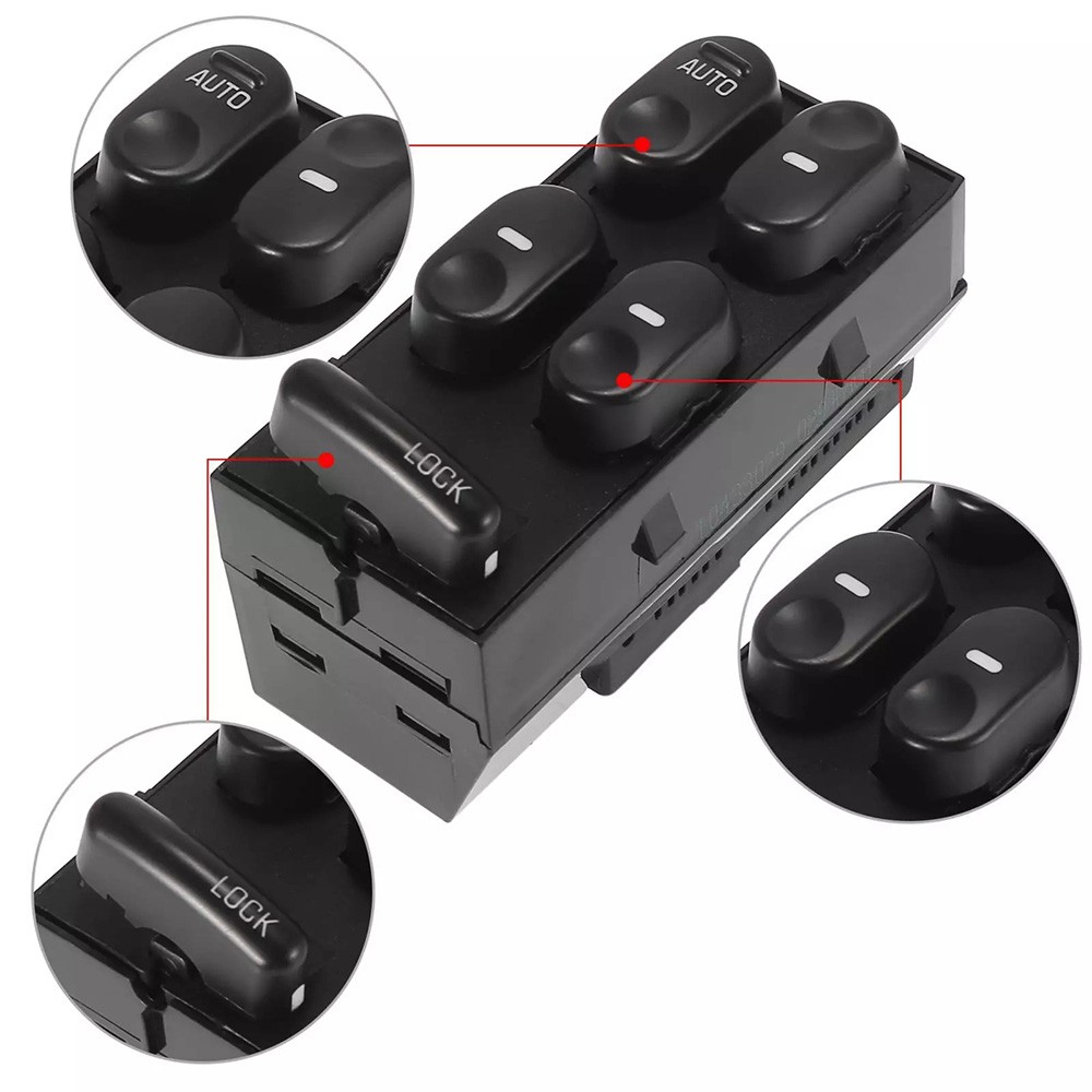 New Master Power Window Lock Switch 10433029 for Buick Century Regal 1997-2005