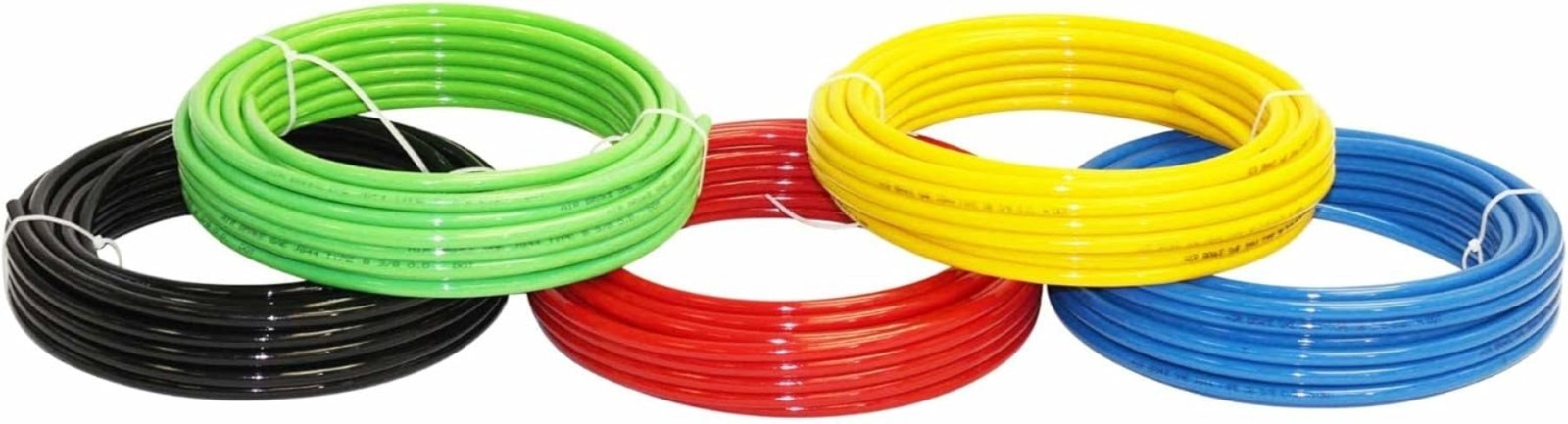 SAE J844 Black Air Brake Tubing 1/2″ OD x 50′ – Reliable & Temperature Resistant