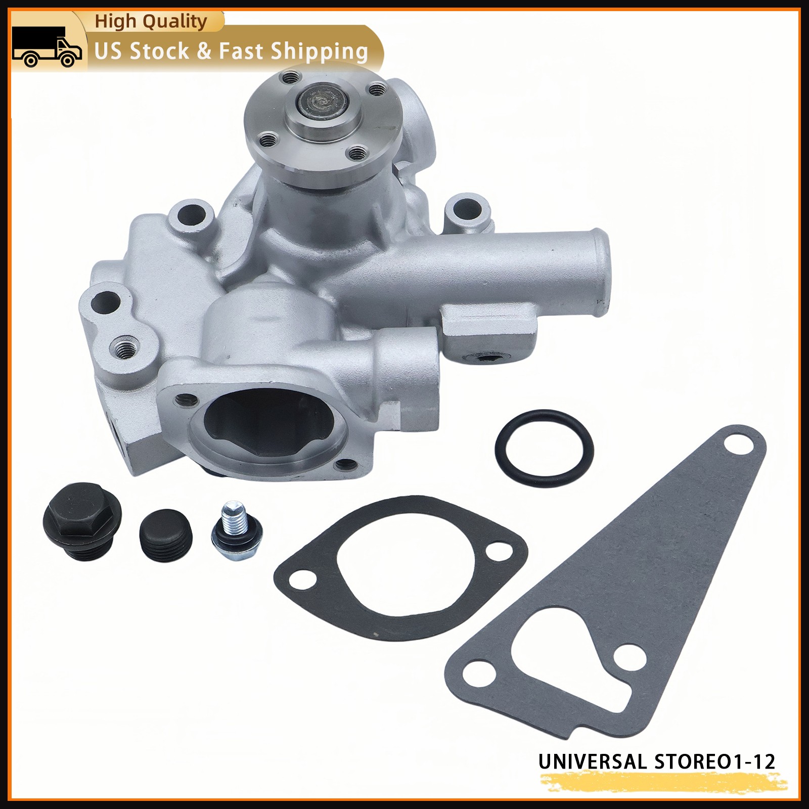 Water Pump Fits Bobcat Utility Vehicle 3450 3600 3650 3400 3400XL 7018466