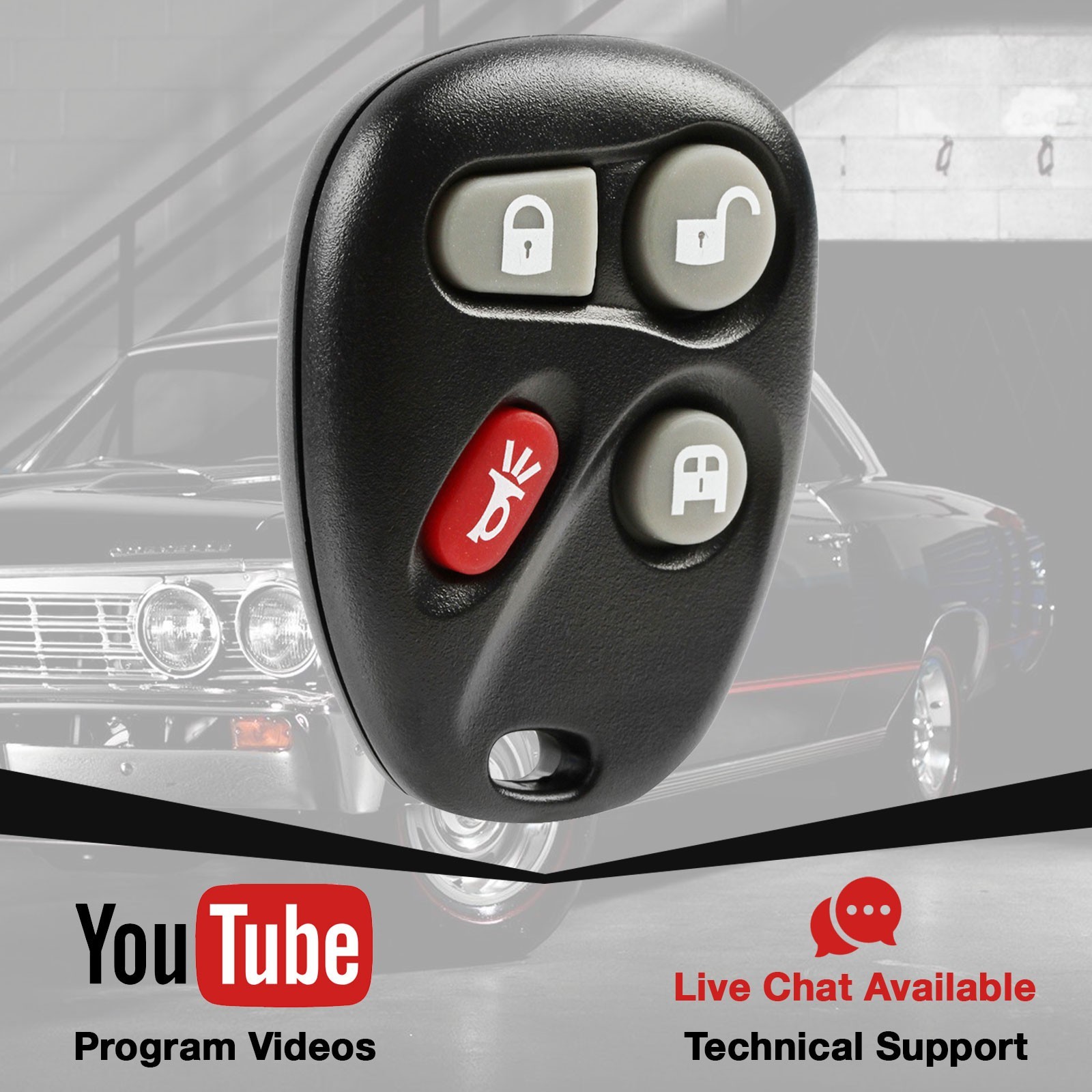 2 New Replacement Keyless Entry Remote Car Key Fob for Koblear1xt 15752330