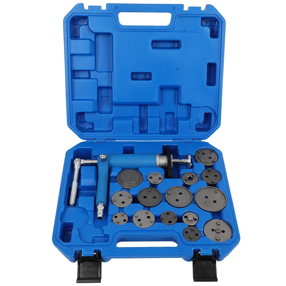 Piston Pad Compressor Wind Back Tool Kit Pneumatic Air Rear Disc Brake Caliper