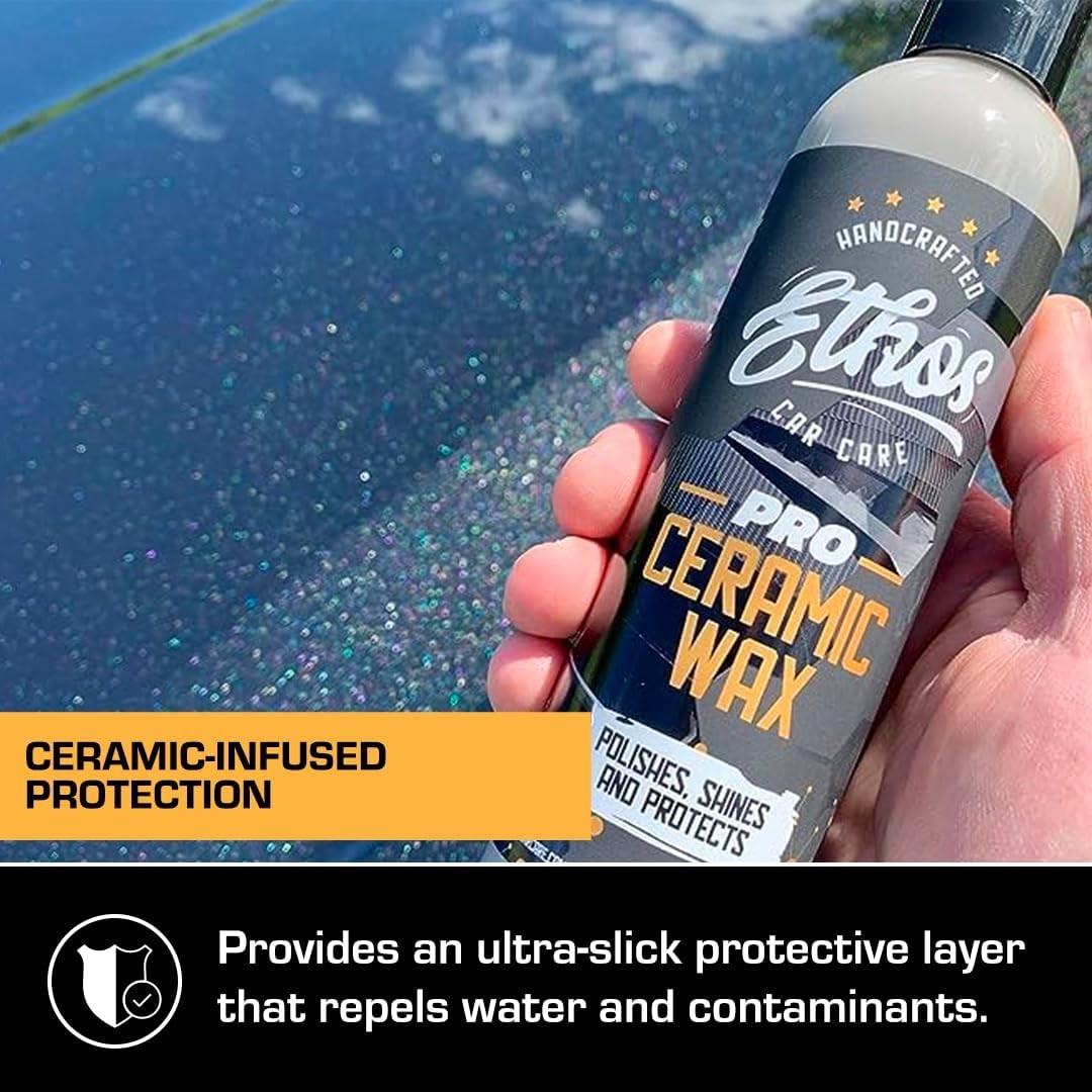 Ethos Ceramic Wax – Aerospace Coating 8 Ounce (Pack of 1), 8oz